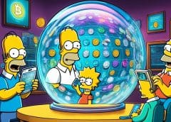 Simpson crypto prediction scene